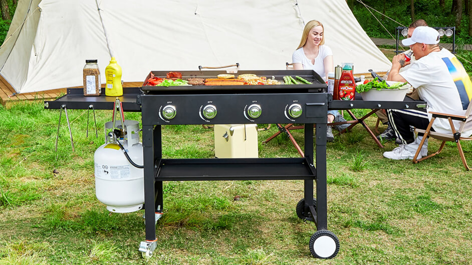 Video of EGA Series 36 Inch Outdoor Griddle