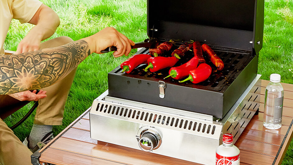 Video of Mini Portable Barbecue Grill