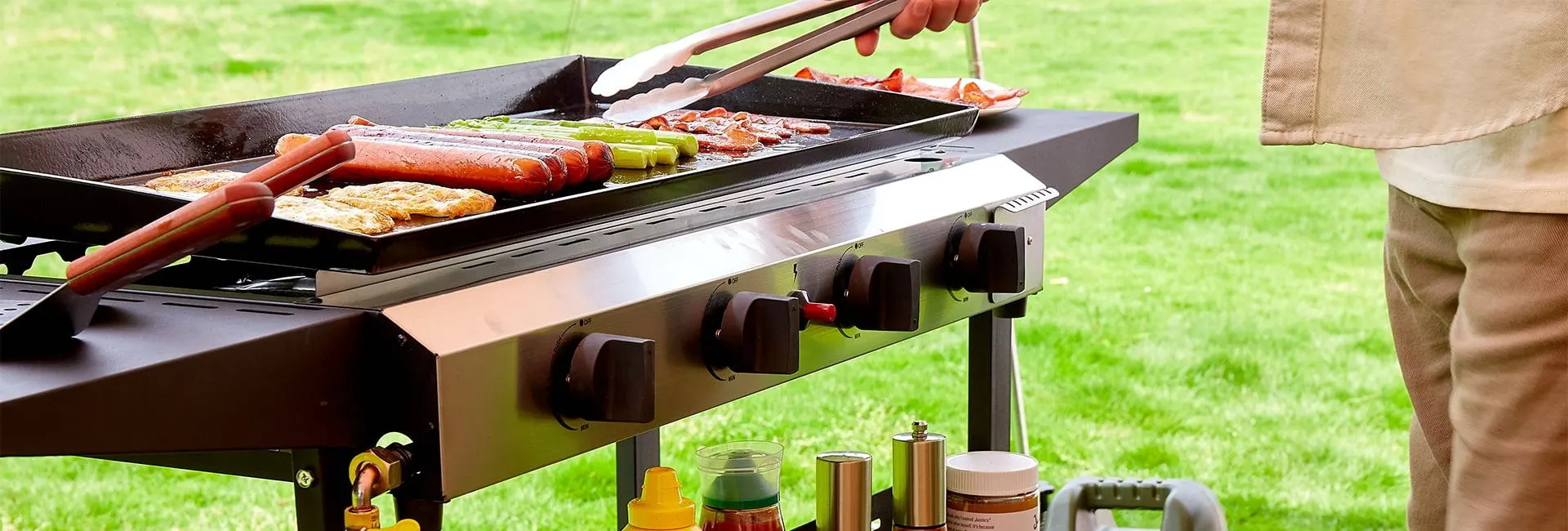 Custom Propane Flat Top Griddle Grill