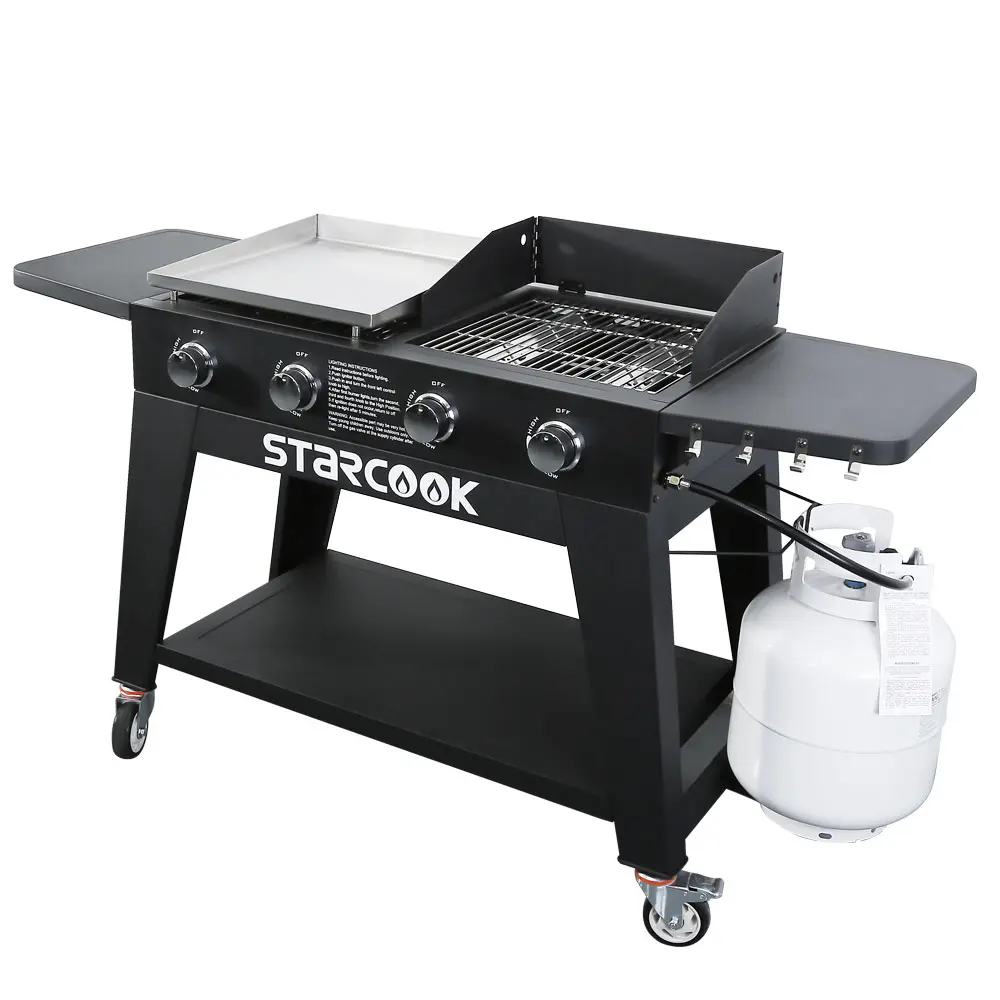 outdoor griddle station