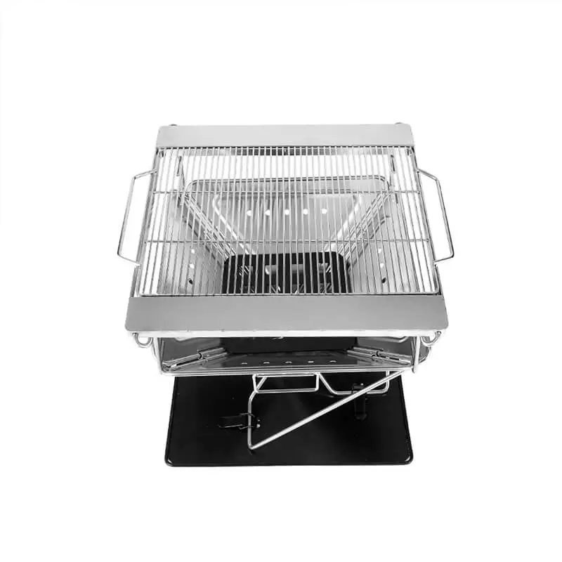 stainless steel camping grill