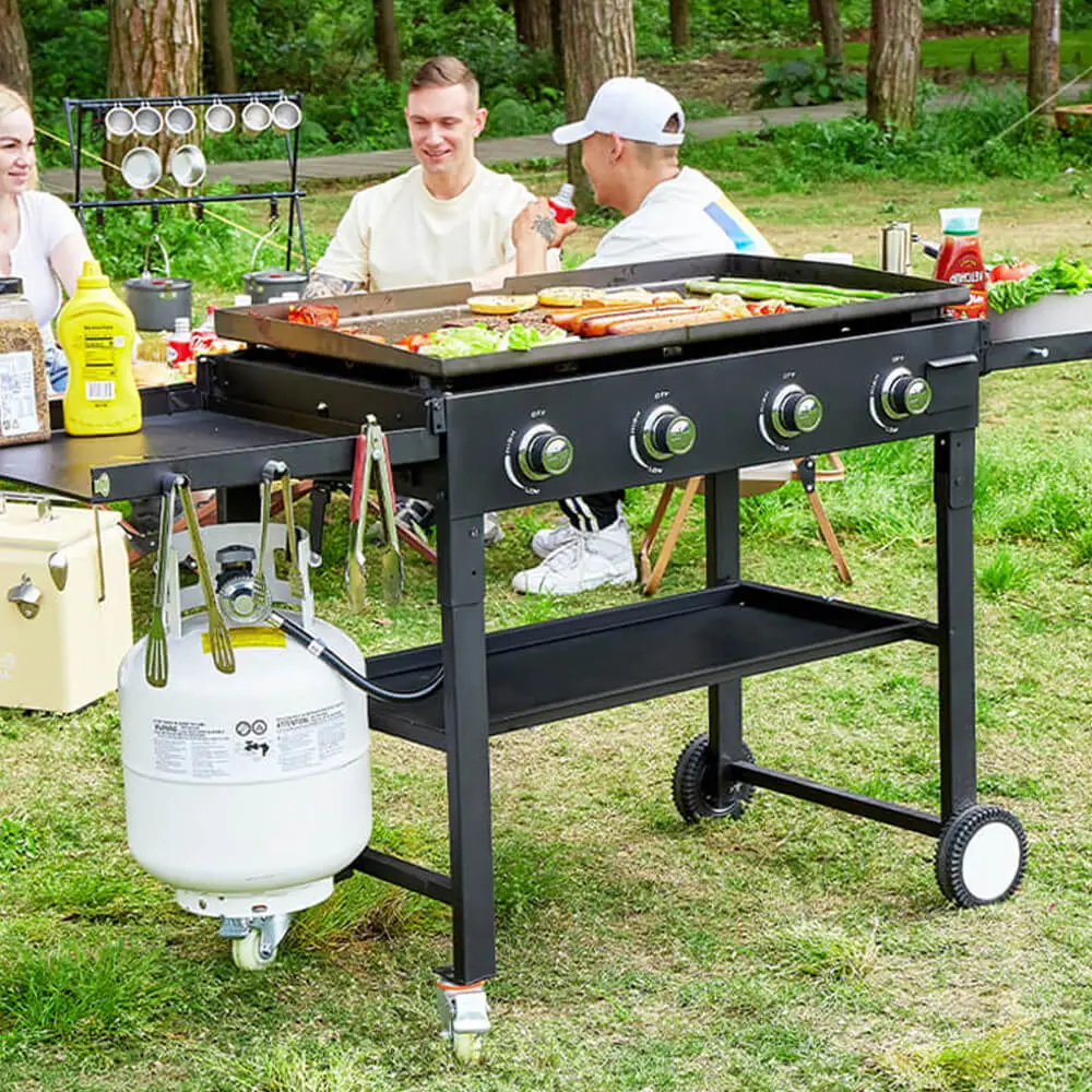 36in griddle cooking station