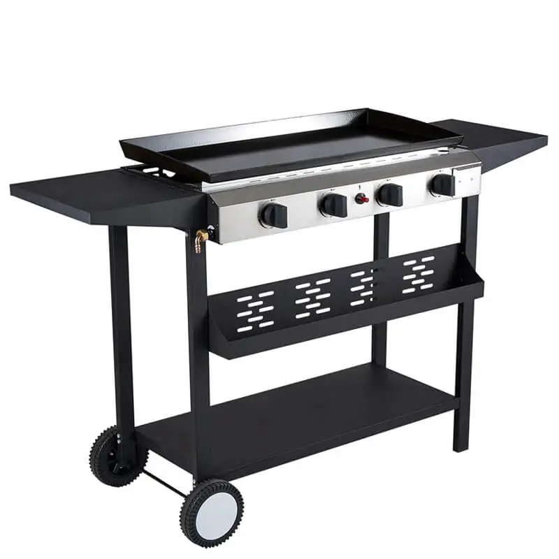 4 burner gas griddle