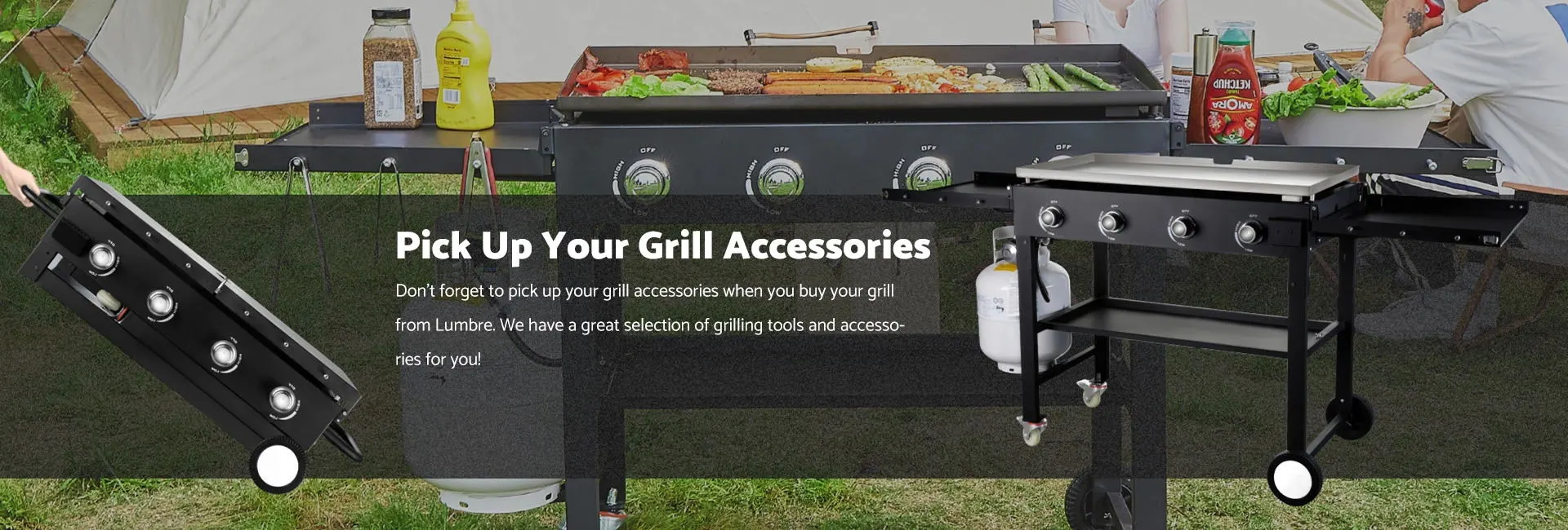 Pick Up Your Grill Accessories