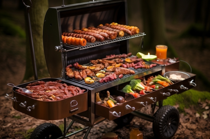 camping barbecue grill