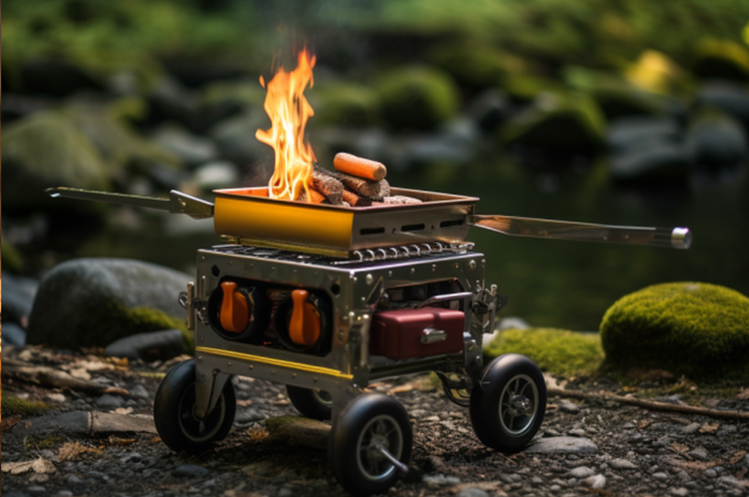 small portable grill for camping