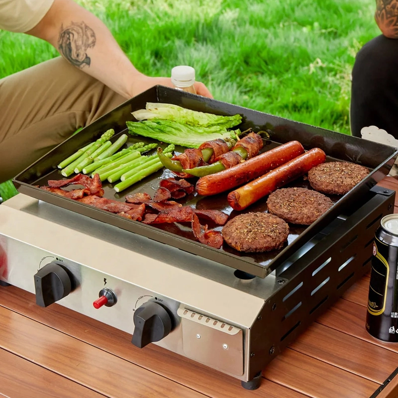stainless steel flat grill
