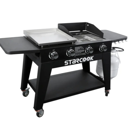 Free Temperature Control Design of the Outdoor Griddle Station, Making the Cooking Process Free!